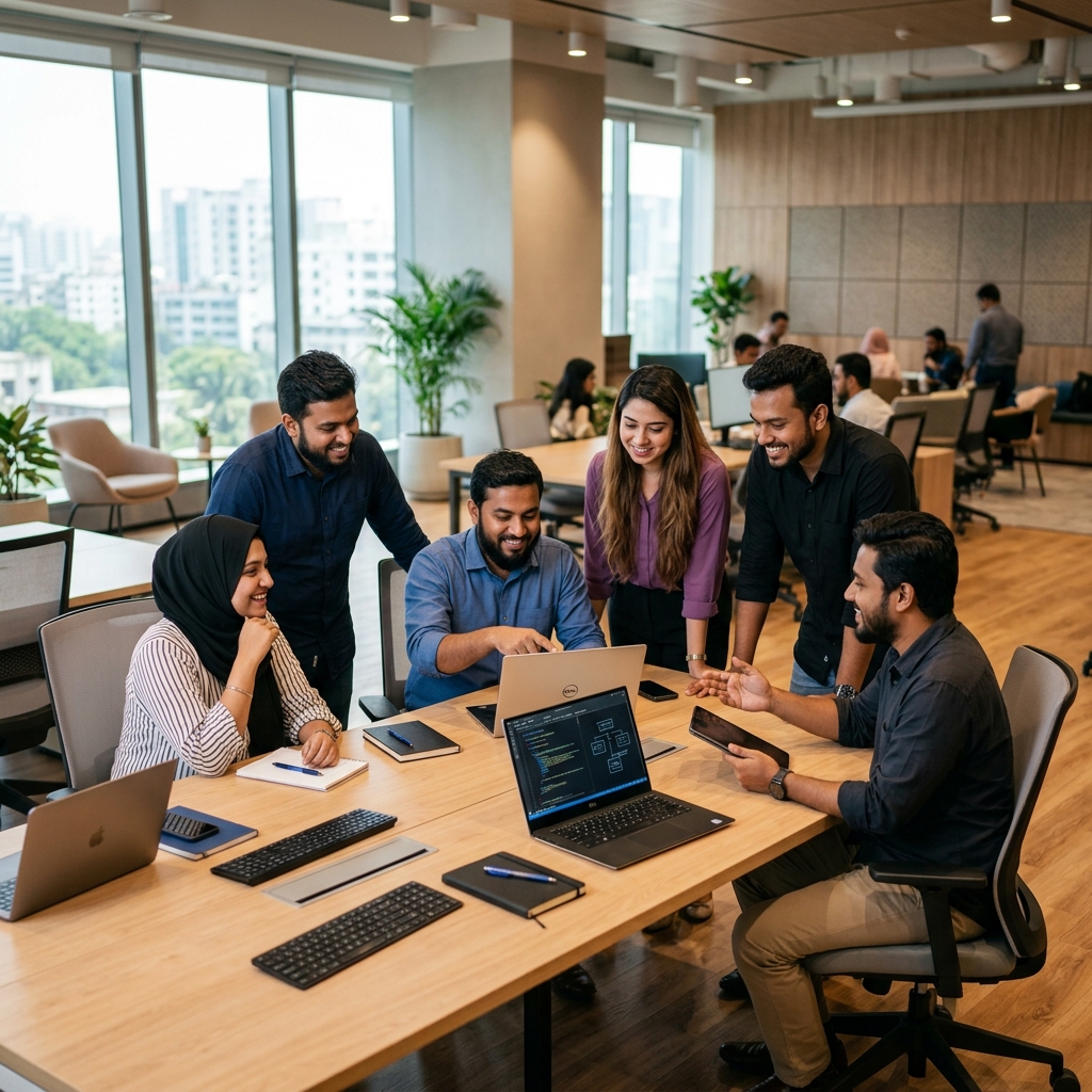 NICE Software Bangladeshi IT Team